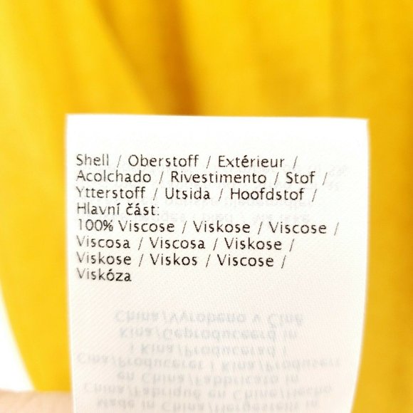 NUMPH Tawny Yellow Animal Print Midi Skirt - Picture 5 of 6